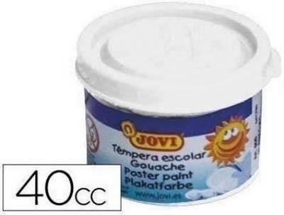 Imagen orientativa: Tempera Jovi 40CC C/5FR. Blanco 50301