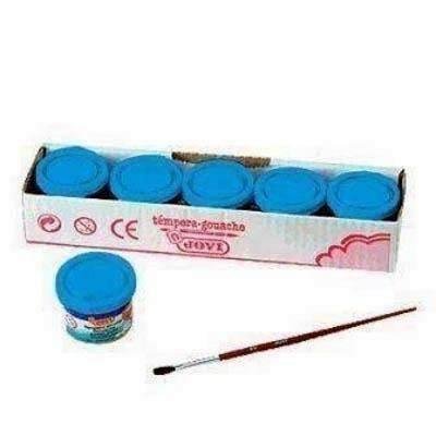 Imagen orientativa: Tempera Jovi 40CC C/5FR. Azul cyan 50321