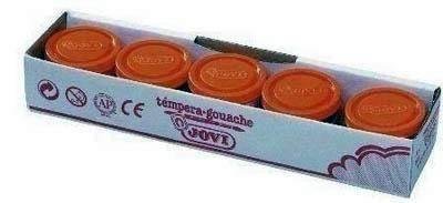 Imagen orientativa: Tempera Jovi 40CC C/5FR. Naranja 50306