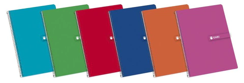 BLOC ESPIRAL FOLIO 80H TAPA DURA HORIZONTAL
