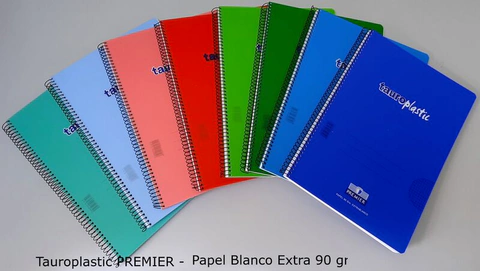 BLOC ESPIRAL FOLIO 80H PP CUADRO 4MM 90GR C