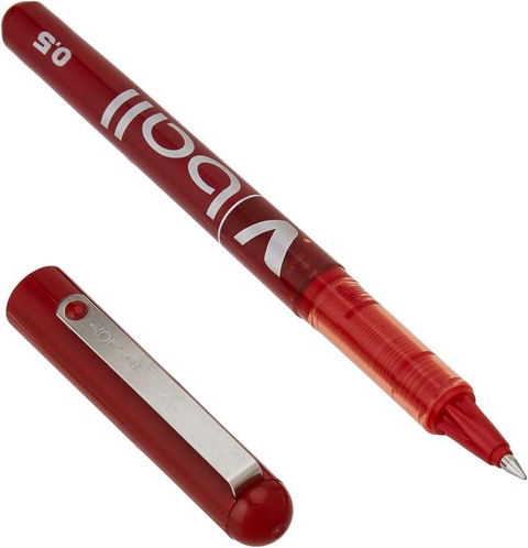 ROTULADOR PILOT V BALL 05 ROJO