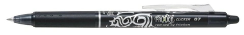 BOLIGRAFO PILOT FRIXION CLICKER NEGRO