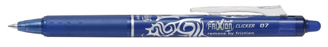 BOLIGRAFO PILOT FRIXION CLICKER AZUL