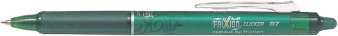 BOLIGRAFO PILOT FRIXION CLICKER VERDE