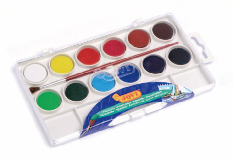 ACUARELA JOVI 12 COLORES