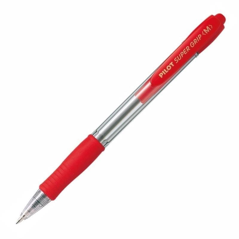 Boligrafo Pilot Supergrip Rojo NSGR
