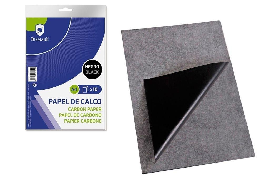 Imagen orientativa: PAPEL DE CALCO COLOR NEGRO A4 - 10 HOJAS 328514