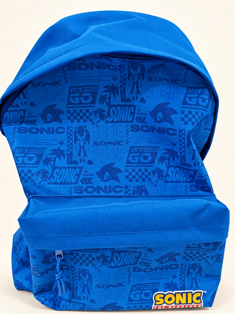 Sonic azul escolar